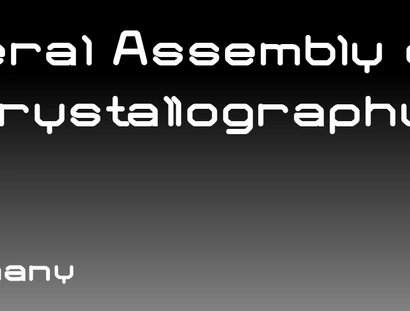 Veranstaltungen in Berlin: 28. Kongress und Generalversammlung der International Union of Crystallography
