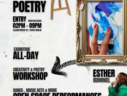 Flyer Art meets Poetry