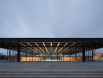Das Gebäude der Neuen Nationalgalerie