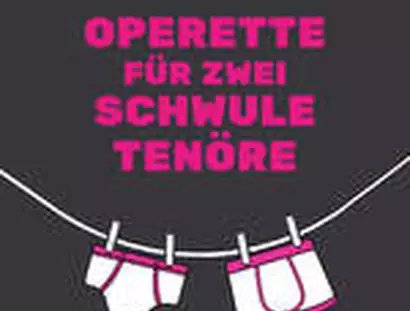 POSTER Operette für zwei schwule Tenöre