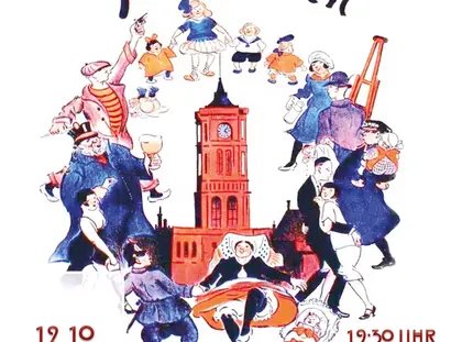 POSTER Stummfilmkino mit Livemusik: Die Stadt der Millionen