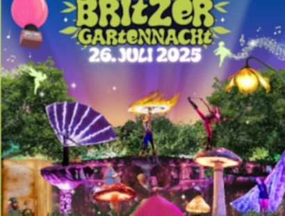 Key visual Britzer Gartennacht 2025