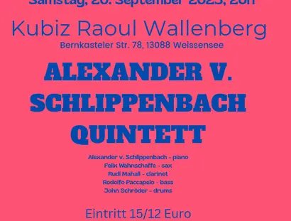 Veranstaltungen in Berlin: Alexander von Schlippenbach Quintett