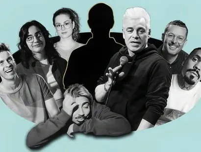 Gruppe von Comedians I Kabarettist:innen