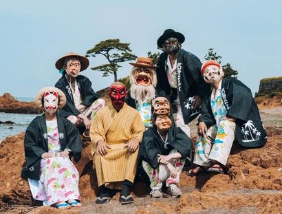 Die japanische Band Minyo Crusaders