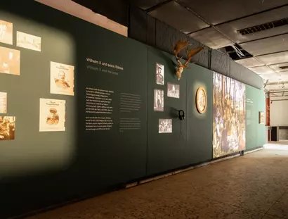 Ausstellungsgang Teufelsberg