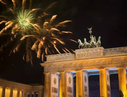 Silvester am Brandenburger Tor