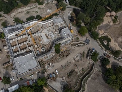 Veranstaltungen in Berlin: Baustellenführung - unterwegs auf der Elefantenhaus-Baustelle im Tierpark Berlin
