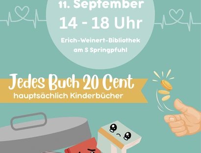 VISUAL Bücher-Retter-Fest am Springpfuhl
