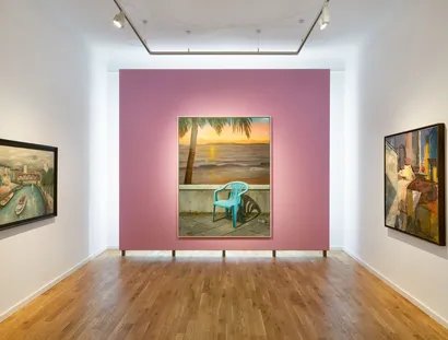 Ausstellungsansicht „Paradies", Stiftung Kunstforum  Berliner Volksbank