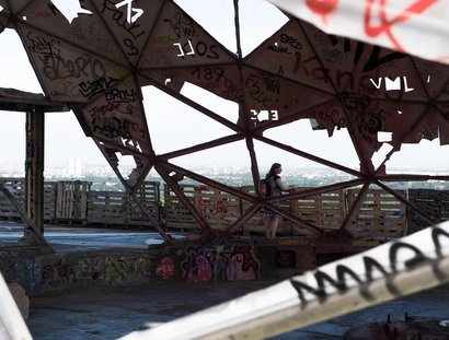 Aussichtsplattform auf dem Teufelsberg