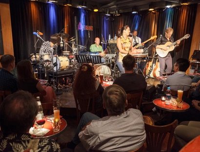 A-Trane Bühne und Publikum