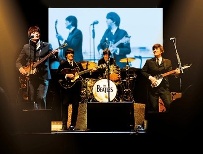 Das Erfolgs-Musical über die Geschichte der Beatles im Estrel-Showtheater