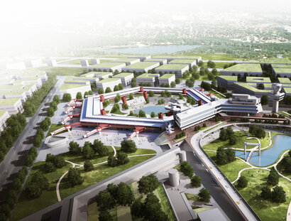 Urban Tech Republic: Proyecto de reutilización del antiguo aeropuerto de Berlín Tegel