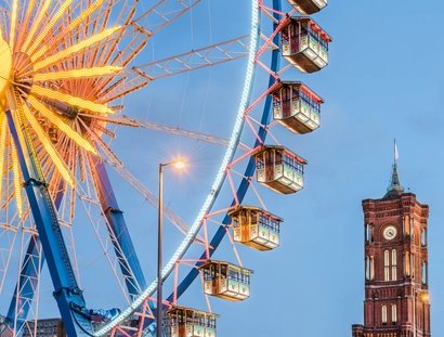 Berliner Weihnachtszeit en el Rotes Rathaus