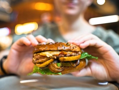 Vegetarischer Burger