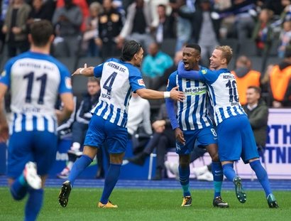 01.10.2017 Fussball Hertha vs Bayern
