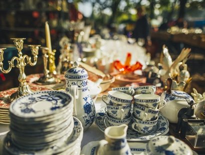 Flea market in Berlin