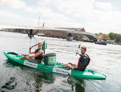 Green Kayak