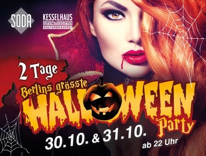 Berlins größte Halloween-Party in der Kulturbrauerei