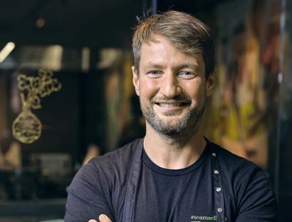 Sebastian Frank - Cocinero de Horváth en la cocina