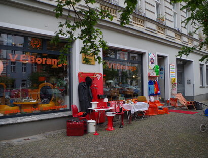 VEB Orange Oderberger Straße in Prenzlauer Berg 