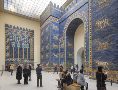 Puerta de Ishtar en el Museo de Pérgamo de Berlín