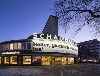 Exterior view of the Schaubühne in Berlin-Chalottenburg