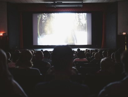 en el cine de Berlín