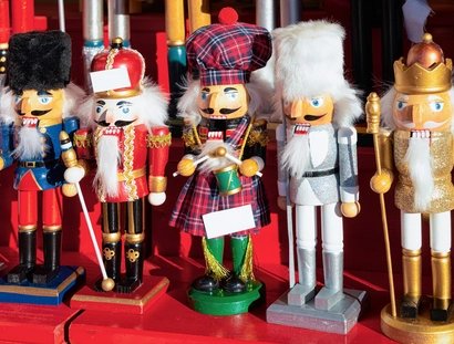 Cascanueces en el mercado navideño de Berlín