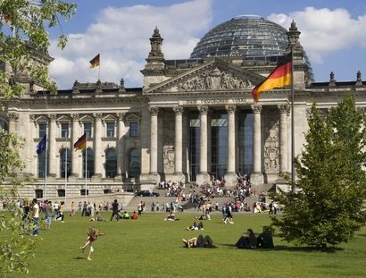 Tour of the Reichstag in Berlin