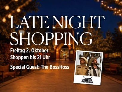 Late Night Shopping im Designer Outlet Berlin