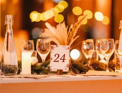 Weihnachtsdinner an der Spree