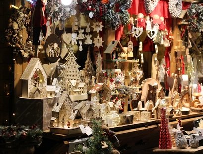 Stand en el Mercado Navideño