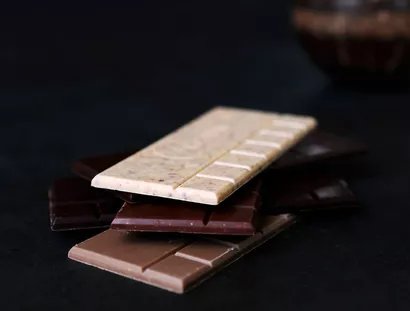 Schokoladentafeln von Wohlfarth Schokolade