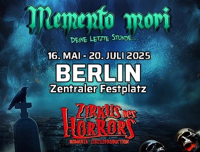 Anzeige Zirkus des Horrors