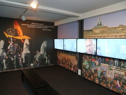 Multimediaausstellung im The Wall Museum in Berlin 