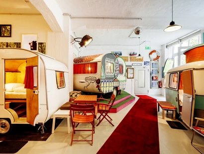 15-Min-Stadt-Hotel Hüttenpalast Caravan
