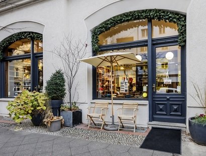 Fassade Trüffelschwein Boutique für Herrenbekleidung und Accessoires