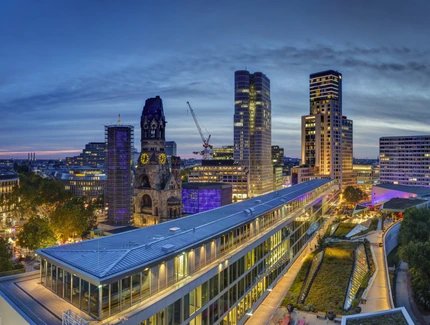 City-West am Abend