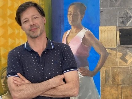 Matthias Gálvez im Studio