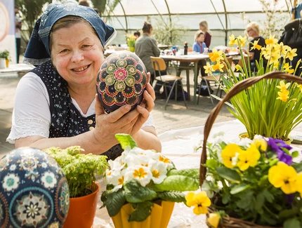 Ostereiermalen in sorbischer Tradition