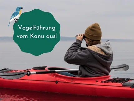 Vogelexkursion vom Kanu aus