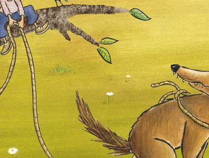 Illustration »Peter und der Wolf«