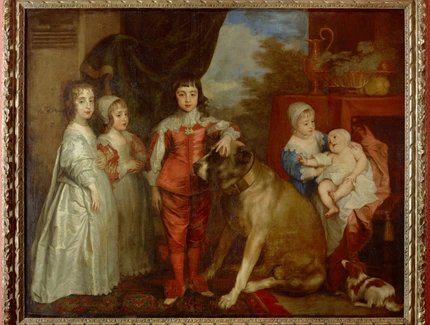 Anton van Dyck (Werkstatt), Die fünf ältesten Kinder Karls I.