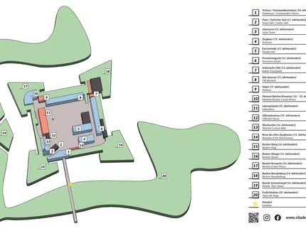 Zitadelle Berlin, Plan Areal