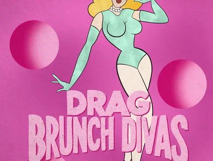 Drag Brunch Divas Bratty White Prince Peach