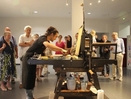 Litho-Schauvorführung