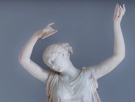 Skulptur Antonio Canova, Tänzerin mit Zimbeln