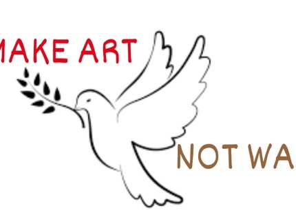 make art not war